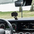 thumbnail image 4 of Raindrops Car Mount Holder with 360 Degree Rotation and Padded Back for Secure Phone and GPS Positioning Black, 4 of 7
