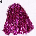 thumbnail image 4 of Trayknick 1Pc Metallic Cheerleader Cheer Cheerleading Dance Party Team Match Sports Pom Poms, 4 of 13