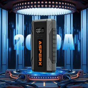 Refurbished ASPERX Jump Starter for Car 2000A Peak,Portable Battery J
