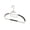 Noir, variante sur Birdeem Cintres en Plastique 1 Pce, Cintres en Plastique pour Vêtements, Cintres Antidérapants Cintres Robustes, Cintre, Cintres Gain de Place, Cintres pour Chemises 16,1 Po avec Barre à Cravates pour Manteau, T-Shirt, Chandail (Bleu)