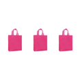 thumbnail image 4 of Decodeary Sac de Rangement Éco-Shopping Réutilisable Sac de Rangement Éco-Responsable Mei Rouge 3Set, 4 of 6
