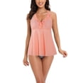 thumbnail image 3 of EGNMCR Bikini Set Women's Split Body Camisole Conservative Printing Bikinis Sets, 3 of 3