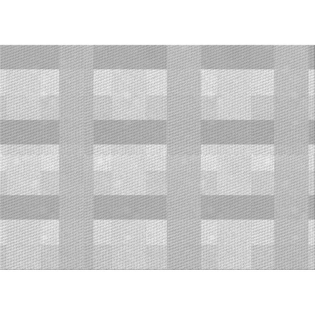 Ahgly Tapis Rectangulaire Lavable en Machine Intérieur Transitionnel Gris Foncé, 7 Pieds x 9 Pieds