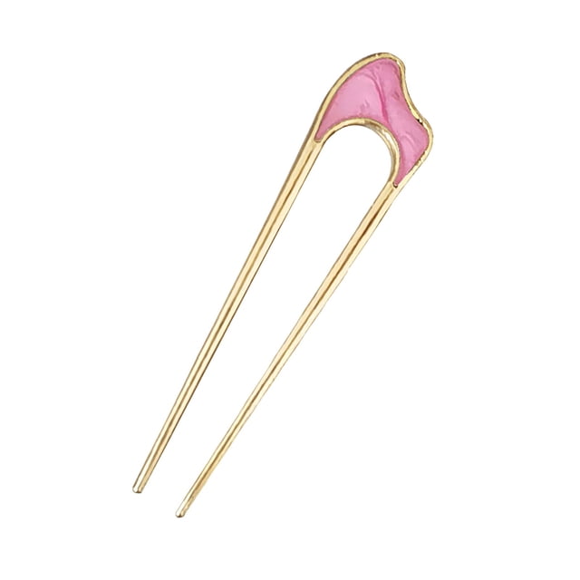 WIFKLSIIPG Épingles à Cheveux Françaises en Métal pour Femmes Épingles Françaises Dorées pour Cheveux Épais Épingles en Forme de U Épingle à Cheveux en Métal pour Tous Types de Cheveux