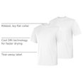thumbnail image 4 of Hanes Mens Sport Cool DRI Performance Tee 2-Pack, XL, White, 4 of 6