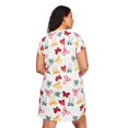 thumbnail image 3 of George Women's Plus V-Neck Nightshirt, 3 of 6