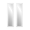 thumbnail image 1 of BrandtWorks BM3SKINNY-2PC Miroir Pleine Longueur Blanc Mat, 1 of 4