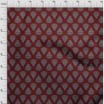 thumbnail image 3 of oneOone Cotton Poplin Fabric Leaves & Floral Block Printed Craft Fabric BTY 42 Inch Wide, 3 of 4