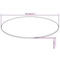 thumbnail image 3 of vidaXL Table Top Tempered Glass Round 300 mm, 3 of 3