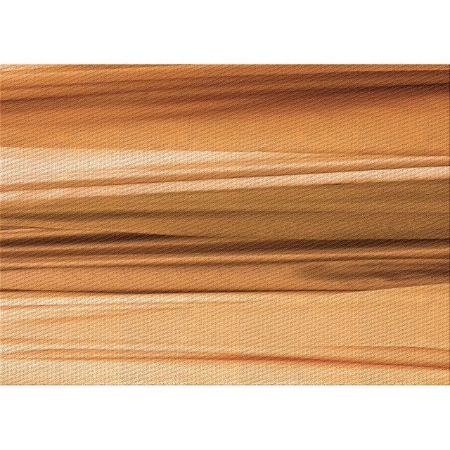Ahgly Company Machine Washable Indoor Rectangle Transitional Orange Area Rugs, 2' x 4'