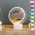thumbnail image 1 of USB Streaming Sand Painting Night, Three-Dimensional Painting, Decorative Home Gifts Bedside Ambient Sand Painting LED Table Lamp(5ML), 1 of 6