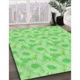 thumbnail image 3 of Ahgly Tapis Rectangulaire Lavable en Machine Vert Transitionnel, 8 Pieds x 10 Pieds, 3 of 7