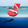 thumbnail image 3 of Diving Buoy Marker with Dive , Inflatable Float, Diver Signal Training Buoy, Red, 3 of 8