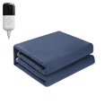 thumbnail image 2 of UK Standard Heated Blanket With 9 Temperature Settings & 1 12h Timer Soft Cozy Warmth For Bed & Couch, 2 of 7