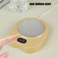 thumbnail image 5 of Ohufall 55 Degrees Automatic Intelligent Cup Warmer for Coffee, Constant Temperature Heating Cup Mat with Hot Milk Insulation Function, Suitable as Cup Warmer for Desk and Kitchen Appliances, 5 of 5