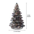 thumbnail image 3 of Boovnll Mini Christmas Tree, Resin Christmas Tree Home Mini Decoration Christmas Tabletop Ornaments Ornaments Ornaments, Christmas Decorations, Christmas Tree, Small Christmas Tree, 3 of 6