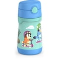thumbnail image 4 of Thermos Kids Vacuum Insulated Stainless Steel 10 oz Straw Bottle Bluey, 4 of 6