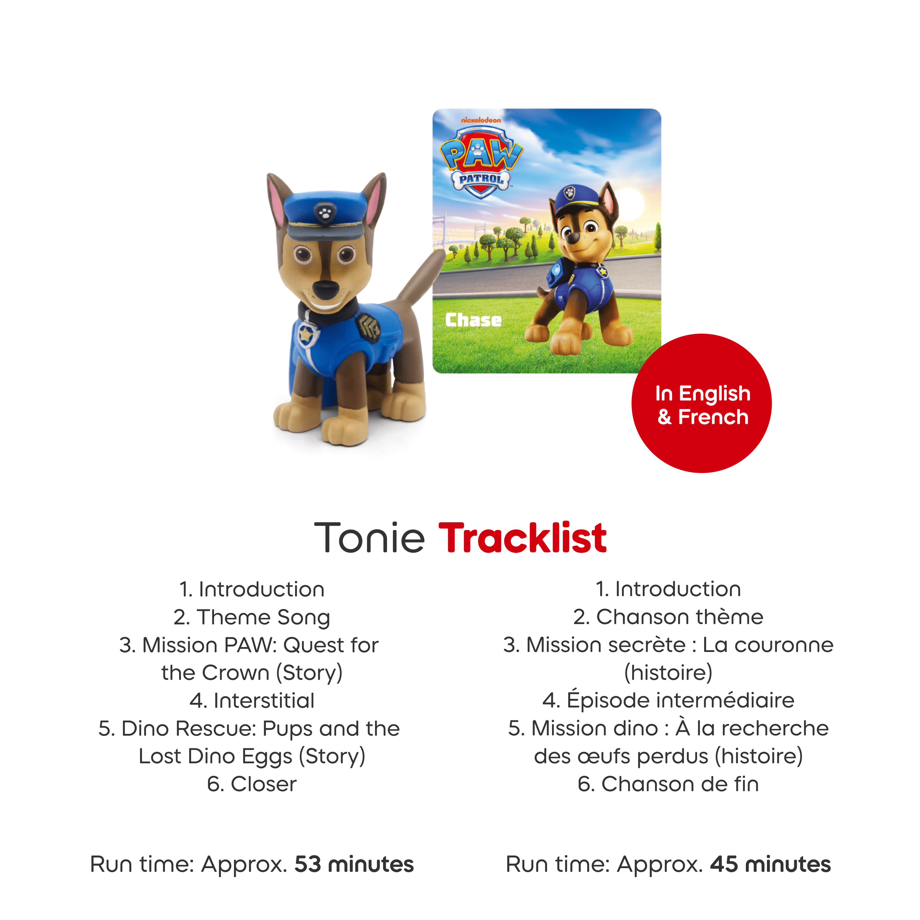 tonies PAW Patrol Toniebox 2 Starter Set - Sunset Red (Bilingual