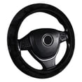 thumbnail image 2 of Qonioi Elastic Stretch Steering Wheel Cover, Universal 14-15 Inch Non-Slip Warm Winter Cover, Breathable Mesh Fabric Car Wheel Protector for Safe Grip and Decoration, 2 of 7
