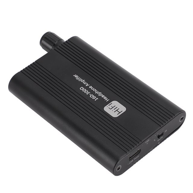 Earphone Amp, Headphone 2 Stage Gain Switch Durable for Phone