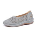 thumbnail image 1 of XZNGL Chaussures Plates pour Femmes à Talon Compensé Ajouré Décontractées Grande Pointure Chaussures Simples, 1 of 9