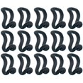 thumbnail image 1 of Mini Cascading Hanger Hooks, 50 Pcs Hanger Connection Hook for Clothes Hanger or Velvet Hanger (Black), 1 of 4
