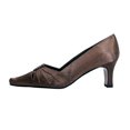 thumbnail image 3 of FLORAL Reina Chaussures Habillées en Satin pour Femmes à Largeur Grand, 3 of 6