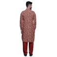 thumbnail image 3 of Atasi Kurta Pathani pour Hommes à Manches Longues Kurta Décontracté, 3 of 5