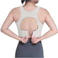 thumbnail image 4 of LOVZFMLL Soutien-Gorge pour Femmes Soutien-Gorge pour Femme sous-Vêtements Unis Soutien-Gorge Quotidien Rassemblement Soutien-Gorge de Sport sous-Vêtements de Yoga Blanc 36, 4 of 9