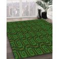 thumbnail image 3 of Ahgly Tapis d'Intérieur Lavable en Machine Carré Vert Forêt Foncé, 3 Pieds Carré, 3 of 7