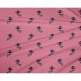 thumbnail image 4 of oneOone Polyester Lycra Fabric Floral Block Printed Craft Fabric BTY 56 Inch Wide, 4 of 4
