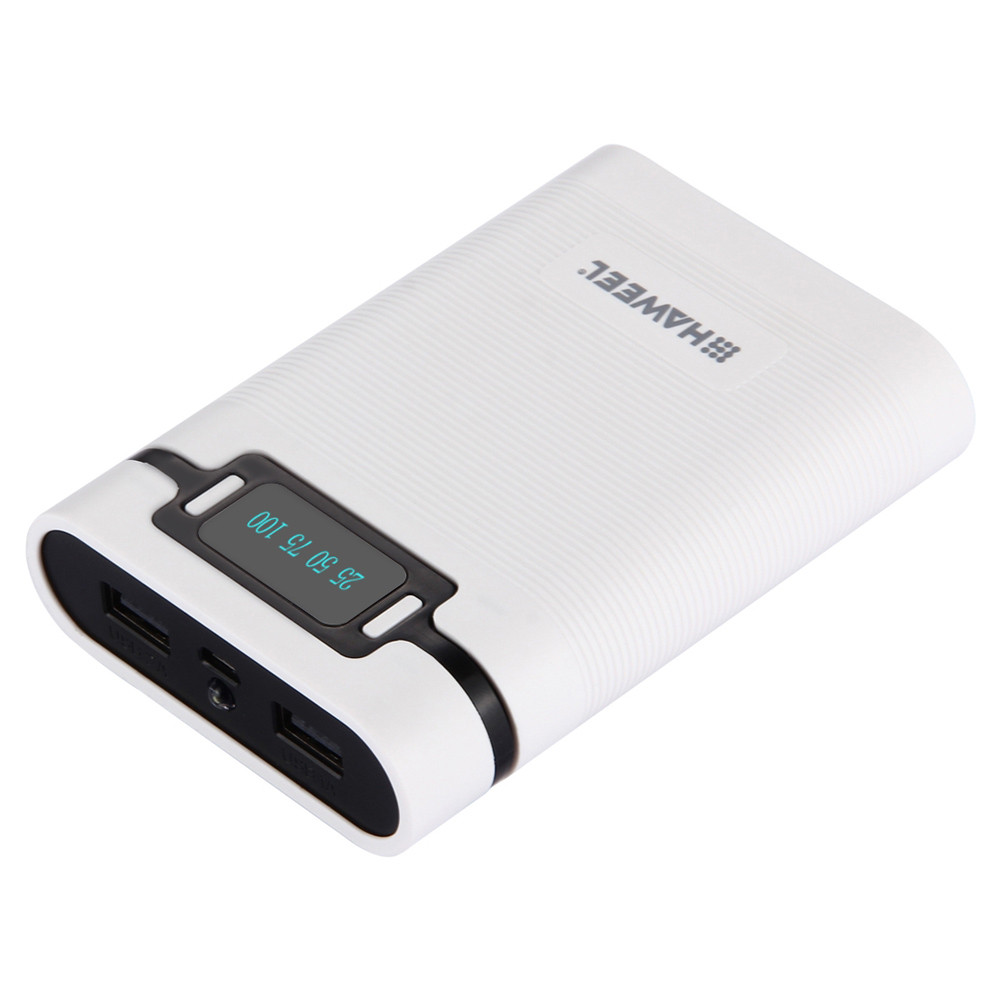 4 x 18650 Charger Box Portable Power Bank Case with 2 USB Port and Power Display