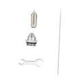 thumbnail image 2 of KLKCMS Trousse de Buse d'Aérographe Finition Fine pour Accessoires de Pulvérisateur d'Aérographe 0,5 mm, 2 of 9