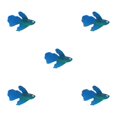 thumbnail image 3 of Thinsony Magnifiquement Conçu Simulation Artificielle Lumineuse Poisson Rouge pour les Aquariums Tan blue 5Set, 3 of 6