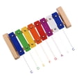 thumbnail image 3 of Toy Wood Pine Xylophone 8-Note  C Key Percussion Toddle Kid Musical Toy, 3 of 5