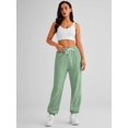 thumbnail image 2 of GHSDFBB Pantalon de Jogging Athlétique Taille Haute pour Femmes, 2 of 6