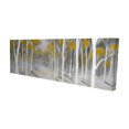 thumbnail image 1 of Forêt de Bouleaux Jaunes - Toile 16"x48 Pouces - Impression sur Demande, 1 of 5