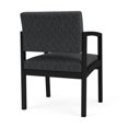 thumbnail image 5 of Lenox Fauteuil d'Appoint pour Réception et Salle d'Attente en Acier / Acier Noir / Gris Foncé, 5 of 5