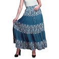 thumbnail image 1 of Bimba SkirtsForWomen Long Length Cotton Printed Maxi Boho Summer Skirt, 1 of 5