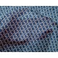 thumbnail image 4 of oneOone Silk Tabby Fabric Geometric Kasuri Print Fabric BTY 42 Inch Wide, 4 of 4