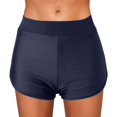 thumbnail image 2 of Kcodviy Short de Plage Bas de Maillot Grande Taille Maillots de Bain pour Femmes Short Bikini Taille Haute Bas de Bikini de Course Short de Plage Maillot de Bain Femmes Culottes Taille Maillots de Bain Tankinis Ensemble, 2 of 5