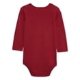 thumbnail image 2 of George Baby Girls' Long-Sleeve Bodysuit, 2 of 2