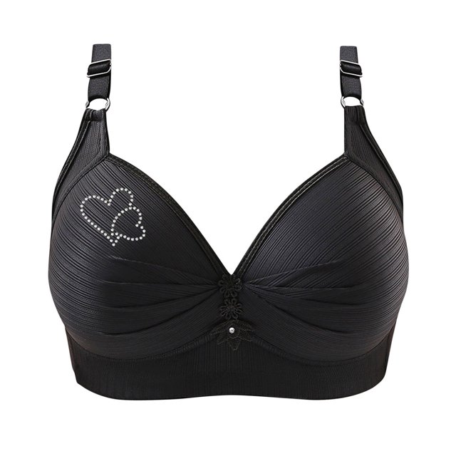 Yuyuzo Plus Size Bras for Women No Underwire Full Coverage High Support Full Coverage Everyday Bras