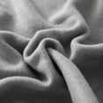 thumbnail image 2 of Mainstays Microfleece Blanket Gray T, 2 of 8