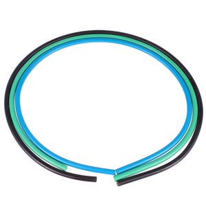 3pcs Latex Resistance Tubings Professional Elastic Tube Chest Expander Accessories for Exercise Workout (Random Color)