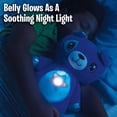 thumbnail image 3 of Star Belly Dream Lites Stuffed Animal Night Light Cuddly Blue Puppy, 3 of 8