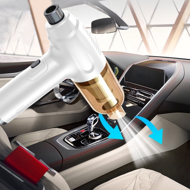 EGNMCR 3 In 1 Air Duster 6000mAh 120W Vacuum Blower Cordless Compressed Keyboard Cleaner Electric Air Pump For PC Keyboard Car Cleaning With 2 Modes,
