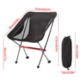 thumbnail image 2 of PRETXORVE Folding 7075 Aluminum Alloy Convenient Lazy Backrest Leisure Home Camp, 2 of 2