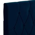 thumbnail image 2 of CorLiving Catalina Twin Size Diamond Tufted Velvet Headboard, 2 of 8