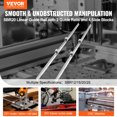thumbnail image 2 of VEVOR 2 Pcs SBR20 1500mm Rail de Guidage Linéaire 4 Pcs SBR20UU Bloc de Roulement, 2 of 9